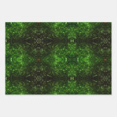 Feuille De Papier Cadeau noël psychédélique (Devant 3)