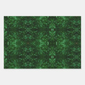 Feuille De Papier Cadeau noël psychédélique (Devant)