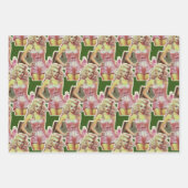 Feuille De Papier Cadeau Noël Retro Avon (Devant 3)