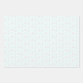 Feuille De Papier Cadeau Noël rose mou (Devant 2)