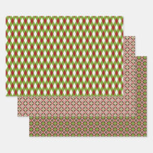 Noël rouge et vert multi-Motif