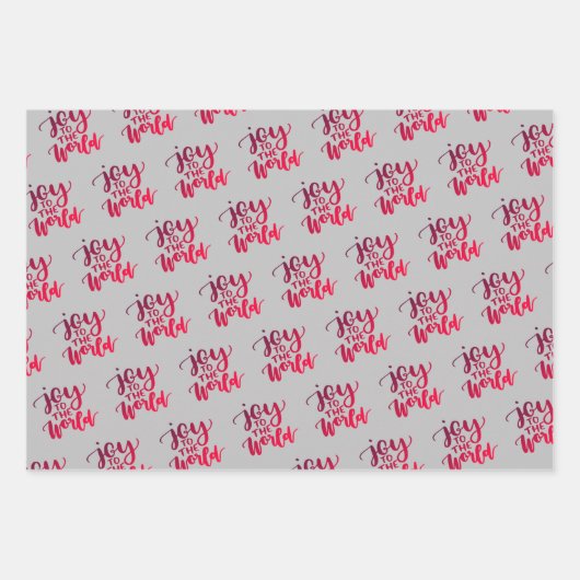 Feuille De Papier Cadeau Noël Salutations manuscrites Gris Bleu Vert (Devant 2)