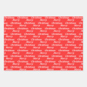 Feuille De Papier Cadeau Noël scandinave Cheval Rocse Custom (Devant 2)