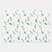 Feuille De Papier Cadeau Noël Soft Scandinave Cute Pastel (Devant 2)