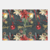 Feuille De Papier Cadeau Noël Splendor brillant (Devant 2)