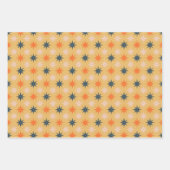 Feuille De Papier Cadeau Noël Star Motif de vacances (Devant 3)