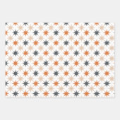 Feuille De Papier Cadeau Noël Star Motif de vacances (Devant)