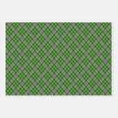 Feuille De Papier Cadeau Noël traditionnel coloré (Devant 2)