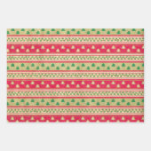 Feuille De Papier Cadeau Noël Très Vintage (Devant 3)