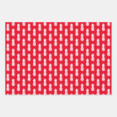 Feuille De Papier Cadeau Noël tropical en juillet ananas imprimer personnal (Devant 3)