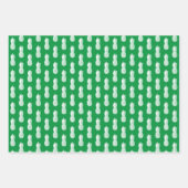 Feuille De Papier Cadeau Noël tropical en juillet ananas imprimer personnal (Devant 2)