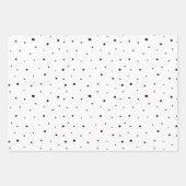 Feuille De Papier Cadeau Noël Vacances Motif Moderne Simple Joie (Devant 3)