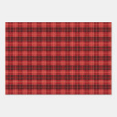 Feuille De Papier Cadeau Noël Vacances vert et rouge Plaid (Devant)