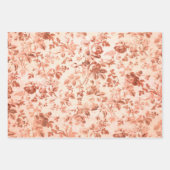 Feuille De Papier Cadeau Noël vintage (Devant)