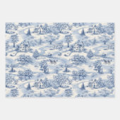 Feuille De Papier Cadeau Noël vintage (Devant)