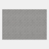 Feuille De Papier Cadeau Noël vintage (Devant 3)