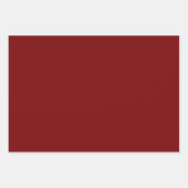 Feuille De Papier Cadeau Noël Vintage (Devant 3)