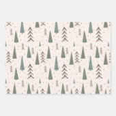 Feuille De Papier Cadeau Noël Whimsical Boho (Devant)