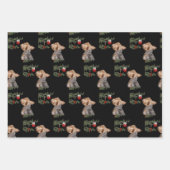 Feuille De Papier Cadeau Noël Yorkie (Devant 2)
