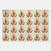 Feuille De Papier Cadeau Noël Yummy Gingerbread Cookies (Devant 3)