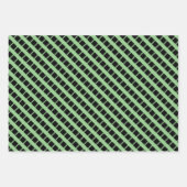 Feuille De Papier Cadeau Nom du diplômé Script Géométrique (Devant 2)