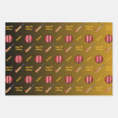 Feuille De Papier Cadeau Nom personnalisé Sentiment Sport Thème Cricket (Devant)