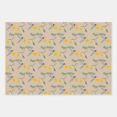 Feuille De Papier Cadeau North American Hummingbirds Pattern (Devant)