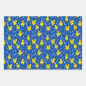 Feuille De Papier Cadeau Notes de musique Clarinet Chick Clarinets (Devant 2)