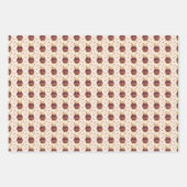 Feuille De Papier Cadeau Nounours en pulls (Devant 3)