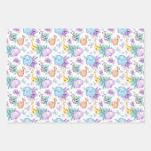 Feuille De Papier Cadeau Nourrissons Safari Nourrissons Papiers à enveloppe (Devant)