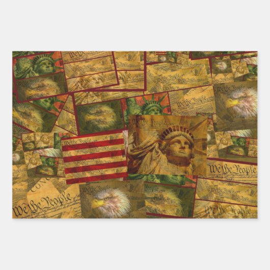 Feuille De Papier Cadeau Nous, Le Peuple (Devant 2)