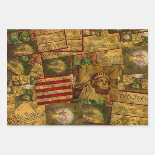 Feuille De Papier Cadeau Nous, Le Peuple (Devant)