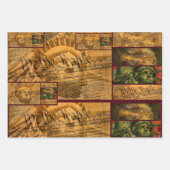 Feuille De Papier Cadeau Nous Le Peuple Constitution Américaine (Devant 3)