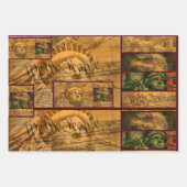 Feuille De Papier Cadeau Nous Le Peuple Constitution Américaine (Devant 2)