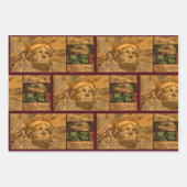 Feuille De Papier Cadeau Nous Le Peuple Constitution Américaine (Devant 3)