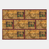 Feuille De Papier Cadeau Nous Le Peuple Constitution Américaine (Devant 2)