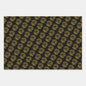 Feuille De Papier Cadeau Nouvel An lunaire chinois du lapin (Devant 3)