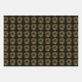 Feuille De Papier Cadeau Nouvel An lunaire chinois du lapin (Devant 2)