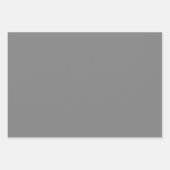 Feuille De Papier Cadeau Nuage de dauphin clair nuages gris nuages 3 tons (Devant)