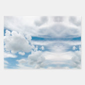 Feuille De Papier Cadeau Nuages (Devant 3)