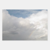 Feuille De Papier Cadeau Nuages (Devant 2)