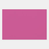 Feuille De Papier Cadeau Nuance Noire Razzmatazz Rose Tons 3 (Devant)