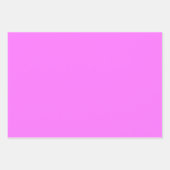 Feuille De Papier Cadeau Nuances 3 tons rose Ultra Fuchsia (Devant 3)