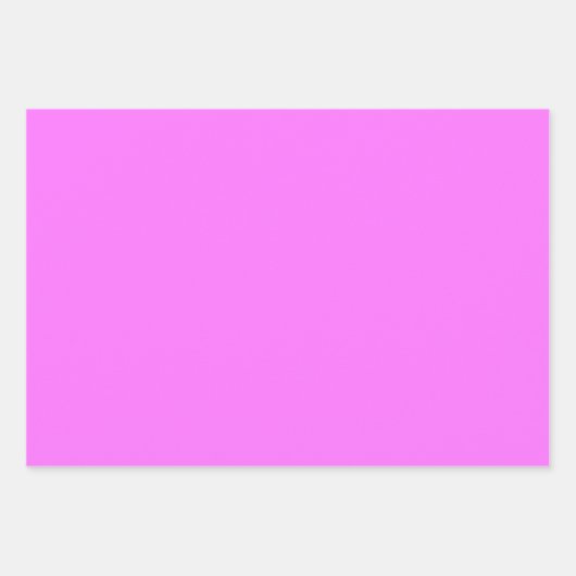 Feuille De Papier Cadeau Nuances 3 tons rose Ultra Fuchsia (Devant 3)