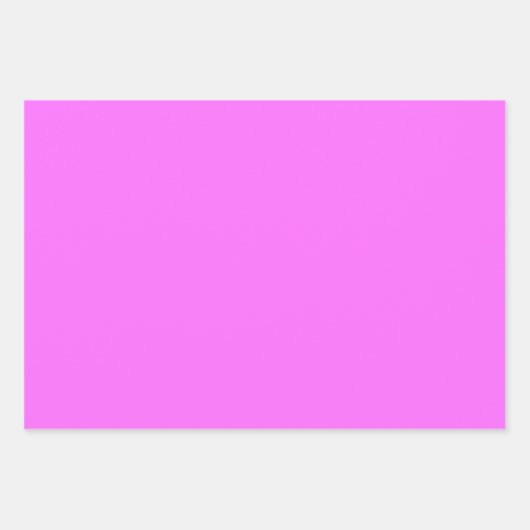 Feuille De Papier Cadeau Nuances 3 tons rose Ultra Fuchsia (Devant 2)
