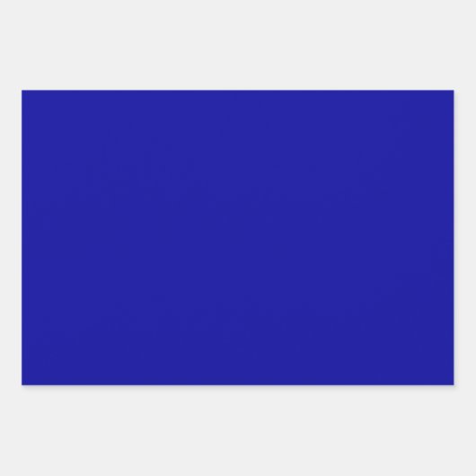 Feuille De Papier Cadeau Nuances bleues à l'ancienne UA Duke 3 tons (Devant 3)