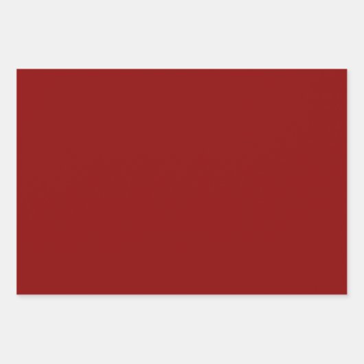 Feuille De Papier Cadeau Nuances noires foncées vraies rouges 3 tons (Devant 2)