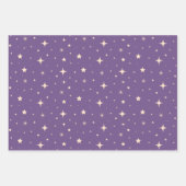 Feuille De Papier Cadeau Nuit étoilée de Noël (Devant 3)