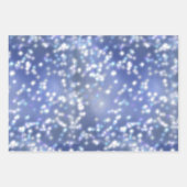 Feuille De Papier Cadeau Nuit étoilée, joyeux noël (Devant 2)