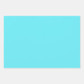 Feuille De Papier Cadeau Nuit étoilée Sur Mer Doodle Art Déco Saint Jacques (Devant 2)